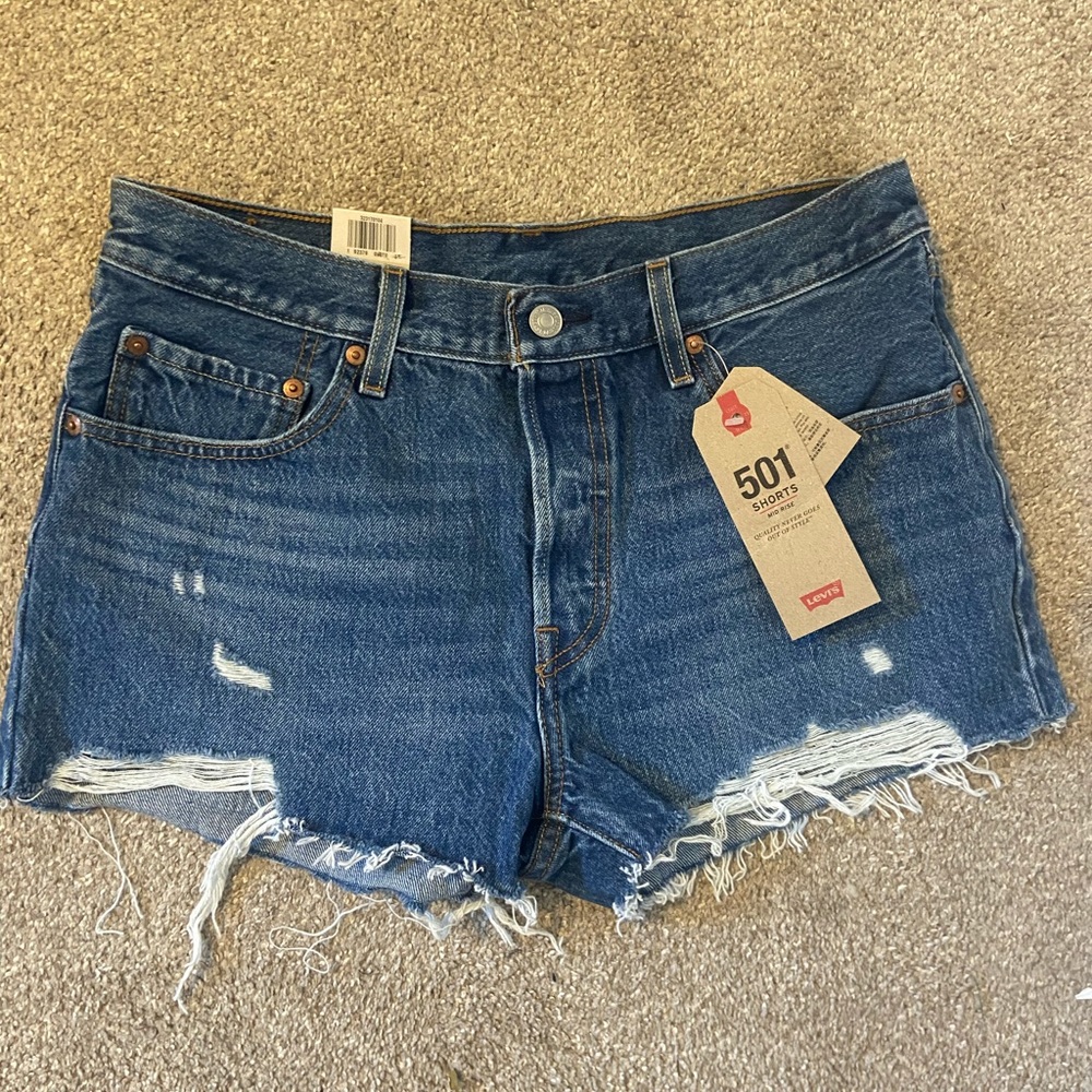Levi denim shorts
